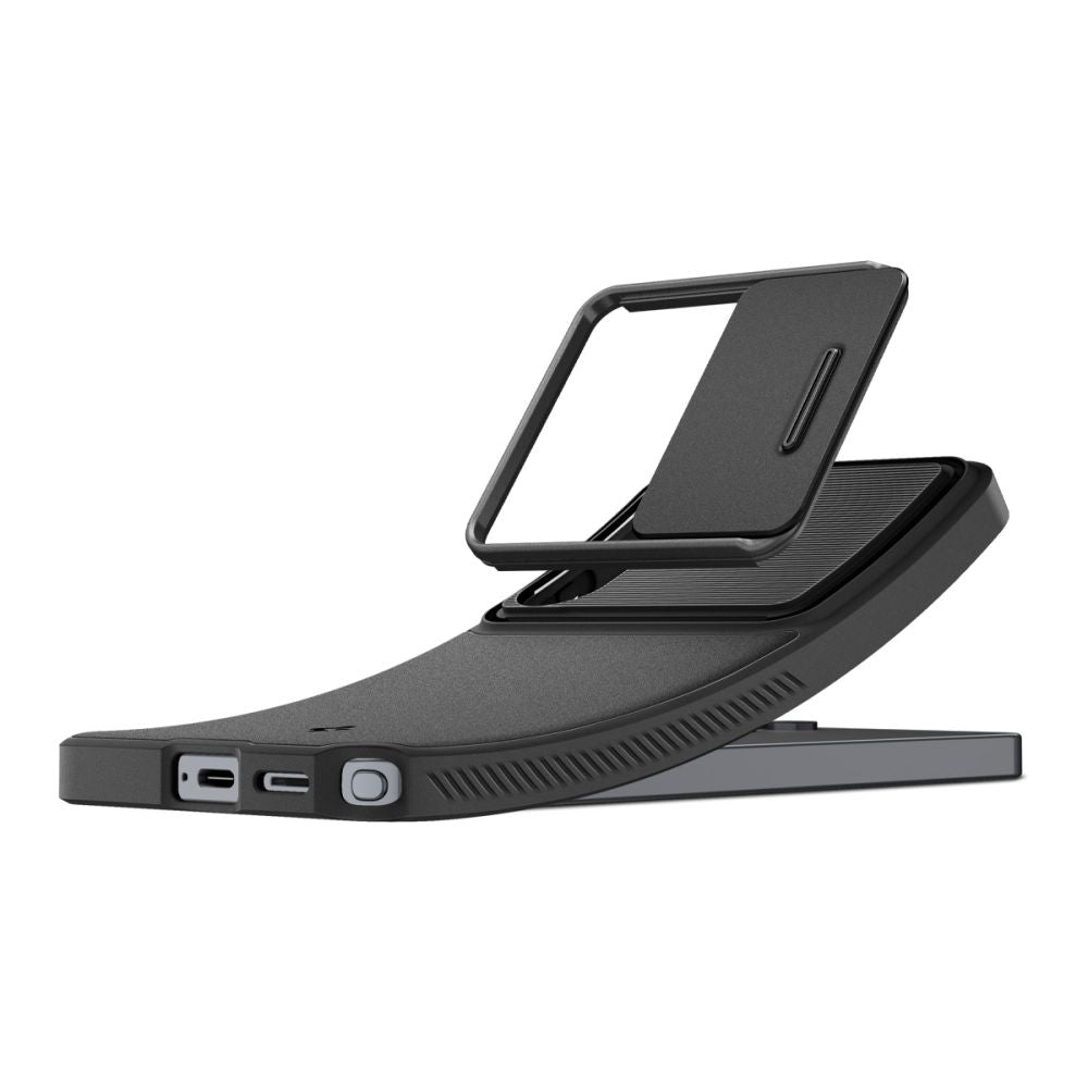 Spigen Optik Armor Dėklas, skirtas Samsung Galaxy S26 Ultra - juodas