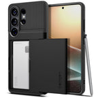 Spigen Slim Armor CS Dėklas, skirtas Samsung Galaxy S26 Ultra - juodas