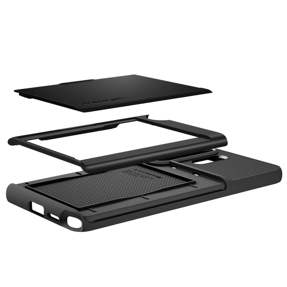 Spigen Slim Armor CS Dėklas, skirtas Samsung Galaxy S26 Ultra - juodas