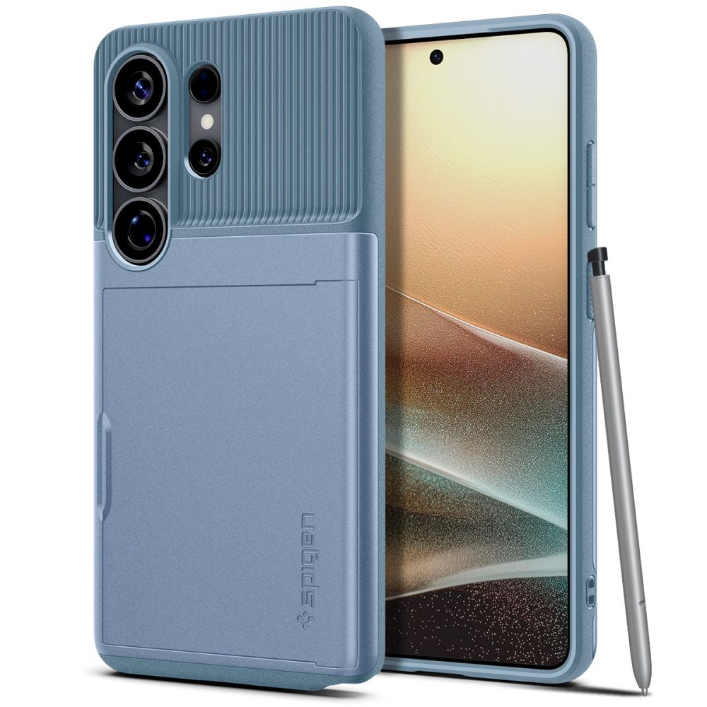 Spigen Slim Armor CS Dėklas, skirtas Samsung Galaxy S26 Ultra - mėlynas
