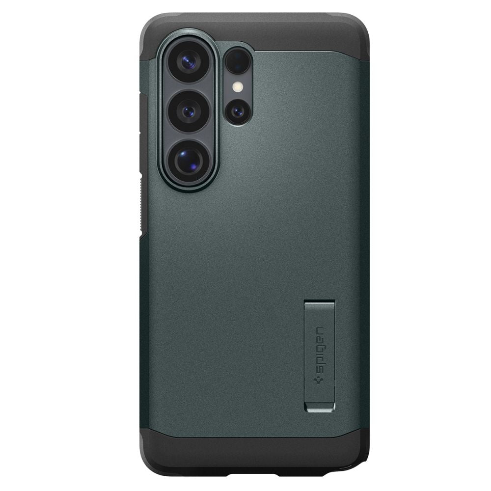 Spigen Tough Armor Mag MagSafe Dėklas, skirtas Samsung Galaxy S26 Ultra - žalias