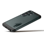 Spigen Tough Armor Mag MagSafe Dėklas, skirtas Samsung Galaxy S26 Ultra - žalias