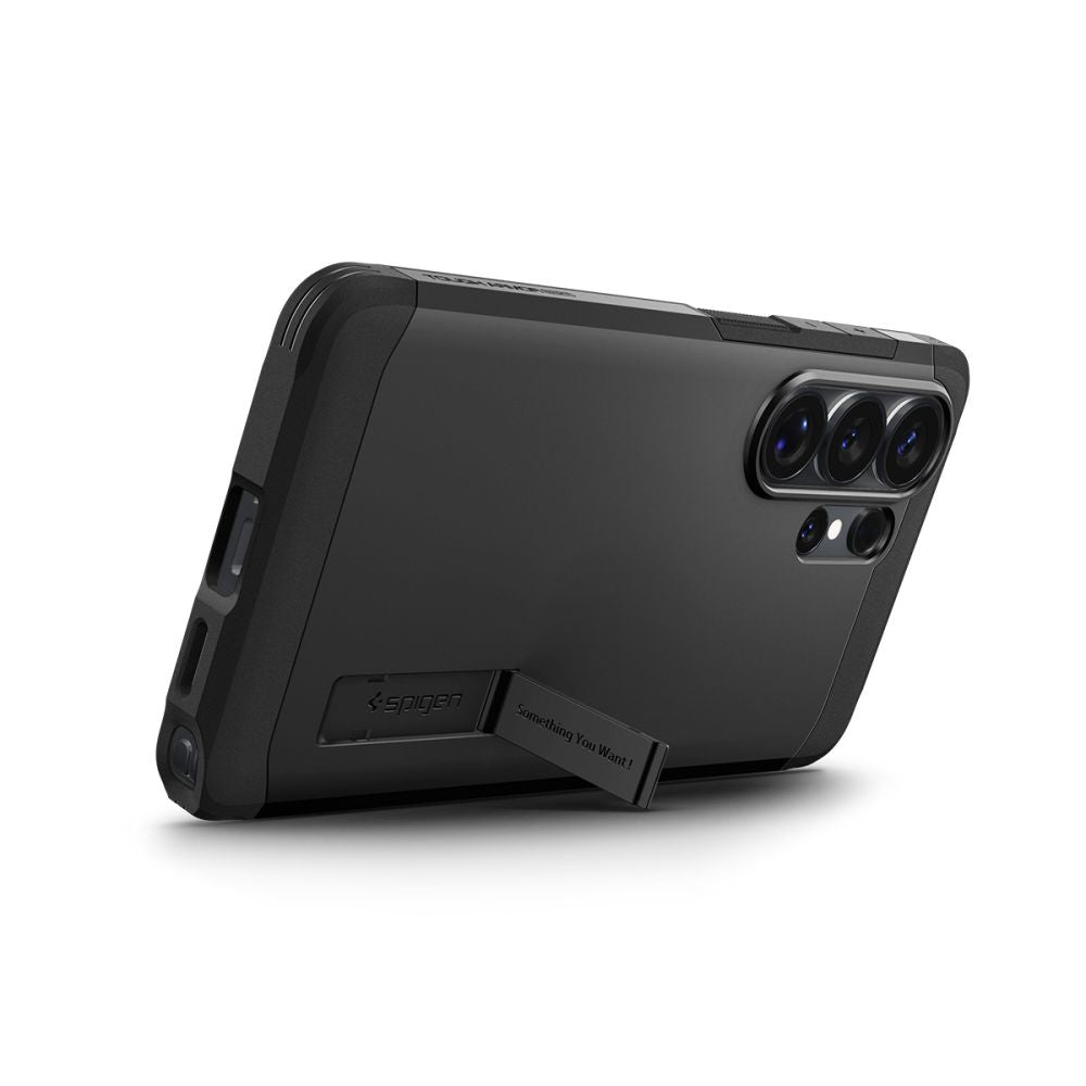 Spigen Tough Armor Mag MagSafe Dėklas, skirtas Samsung Galaxy S26 Ultra - juodas