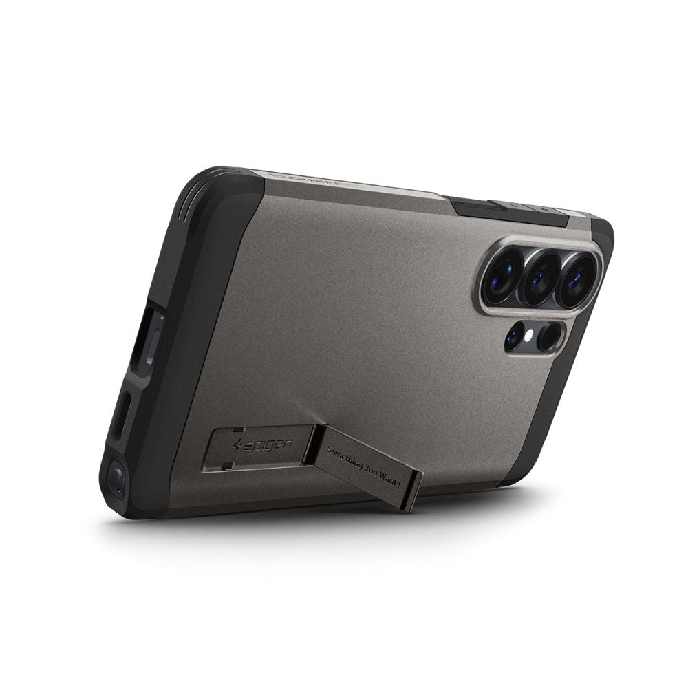 Spigen Tough Armor Mag MagSafe Dėklas, skirtas Samsung Galaxy S26 Ultra - pilkas