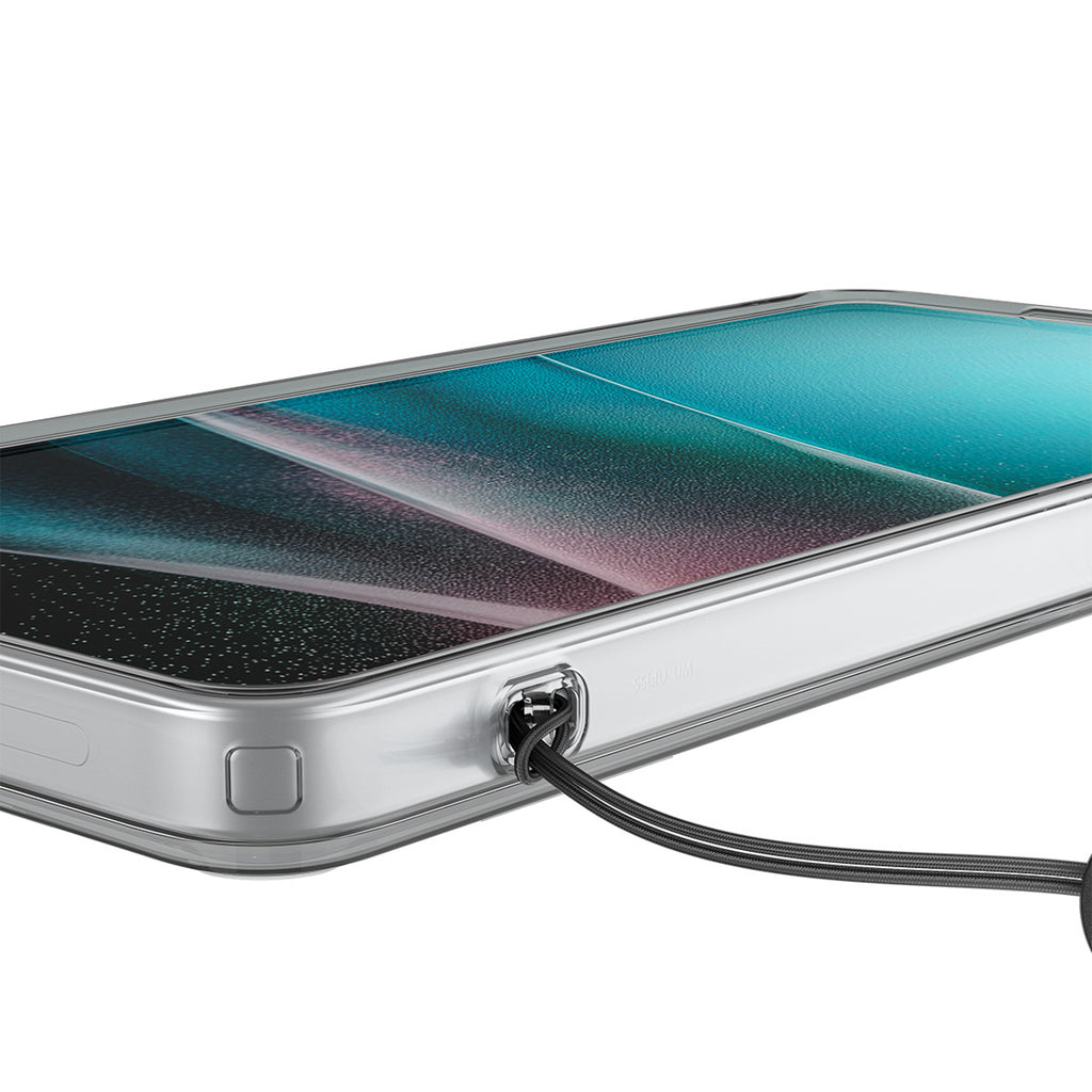 Spigen Ultra hibridinis dėklas, skirtas Samsung Galaxy S26 Ultra – skaidrus