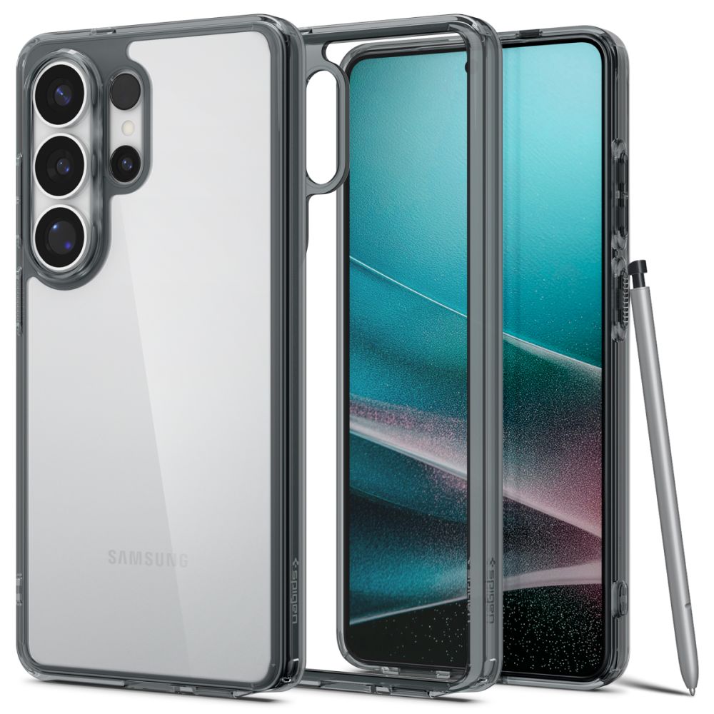 Spigen Ultra hibridinis dėklas, skirtas Samsung Galaxy S26 Ultra – pusiau permatomas
