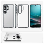 Spigen Ultra hibridinis dėklas, skirtas Samsung Galaxy S26 Ultra – pusiau permatomas