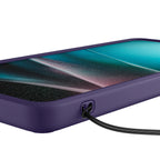 Spigen Ultra Hybrid Mag MagSafe Dėklas, skirtas Samsung Galaxy S26 Ultra - Clear Navy Blue