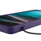 Spigen Ultra Hybrid Mag MagSafe Dėklas, skirtas Samsung Galaxy S26 Ultra - Clear Navy Blue