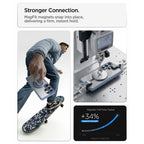 Spigen Ultra Hybrid Mag MagSafe Dėklas, skirtas Samsung Galaxy S26 Ultra - Clear Blue