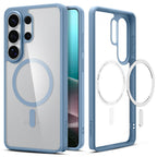 Spigen Ultra Hybrid Mag MagSafe Dėklas, skirtas Samsung Galaxy S26 Ultra - Clear Blue