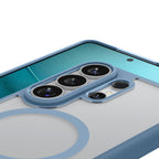 Spigen Ultra Hybrid Mag MagSafe Dėklas, skirtas Samsung Galaxy S26 Ultra - Clear Blue