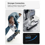 Spigen Ultra Hybrid S Mag MagSafe Dėklas, skirtas Samsung Galaxy S26 Ultra - Clear and White