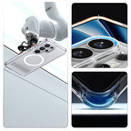 Spigen Ultra Hybrid S Mag MagSafe Dėklas, skirtas Samsung Galaxy S26 Ultra - Clear and White