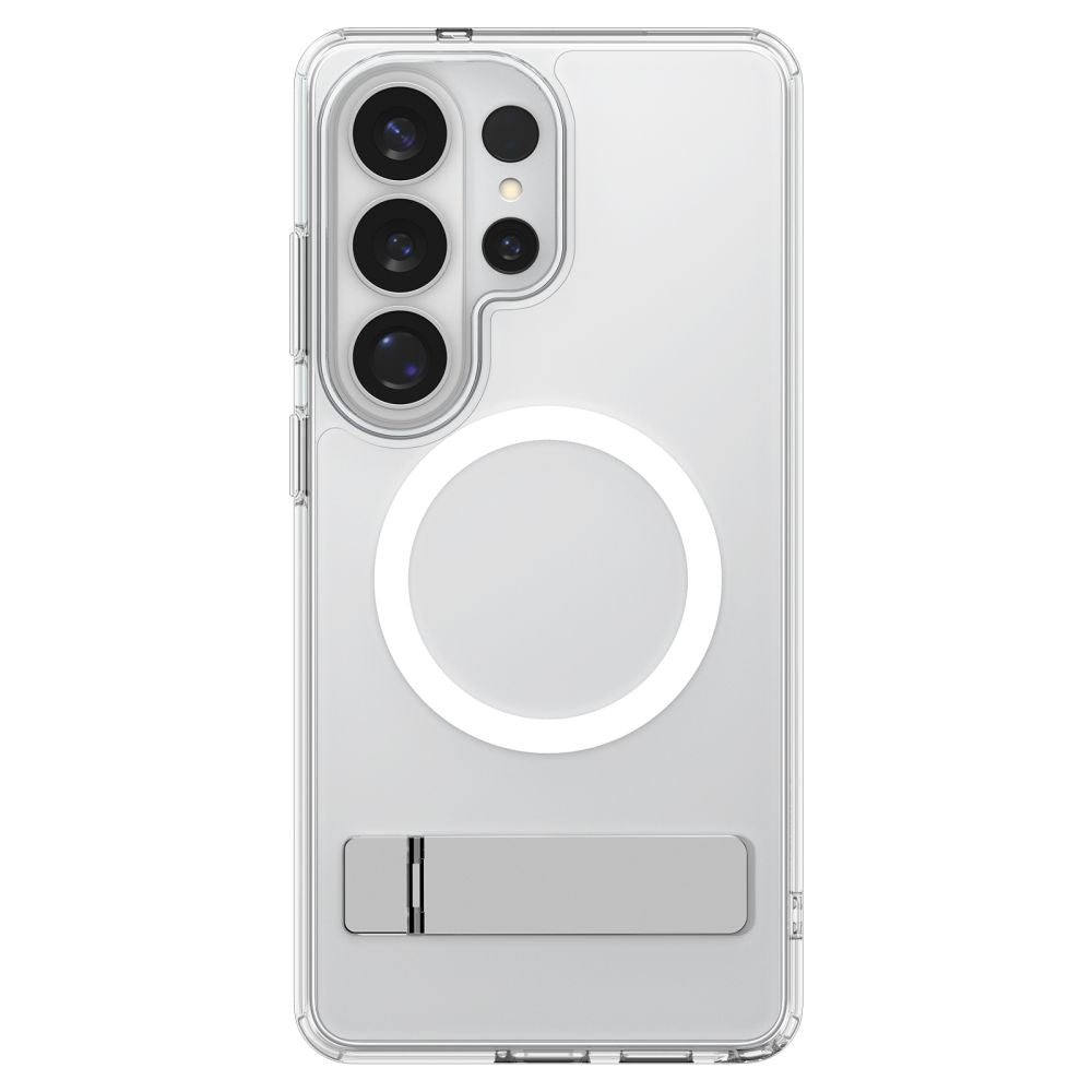 Spigen Ultra Hybrid S Mag MagSafe Dėklas, skirtas Samsung Galaxy S26 Ultra - Clear and White