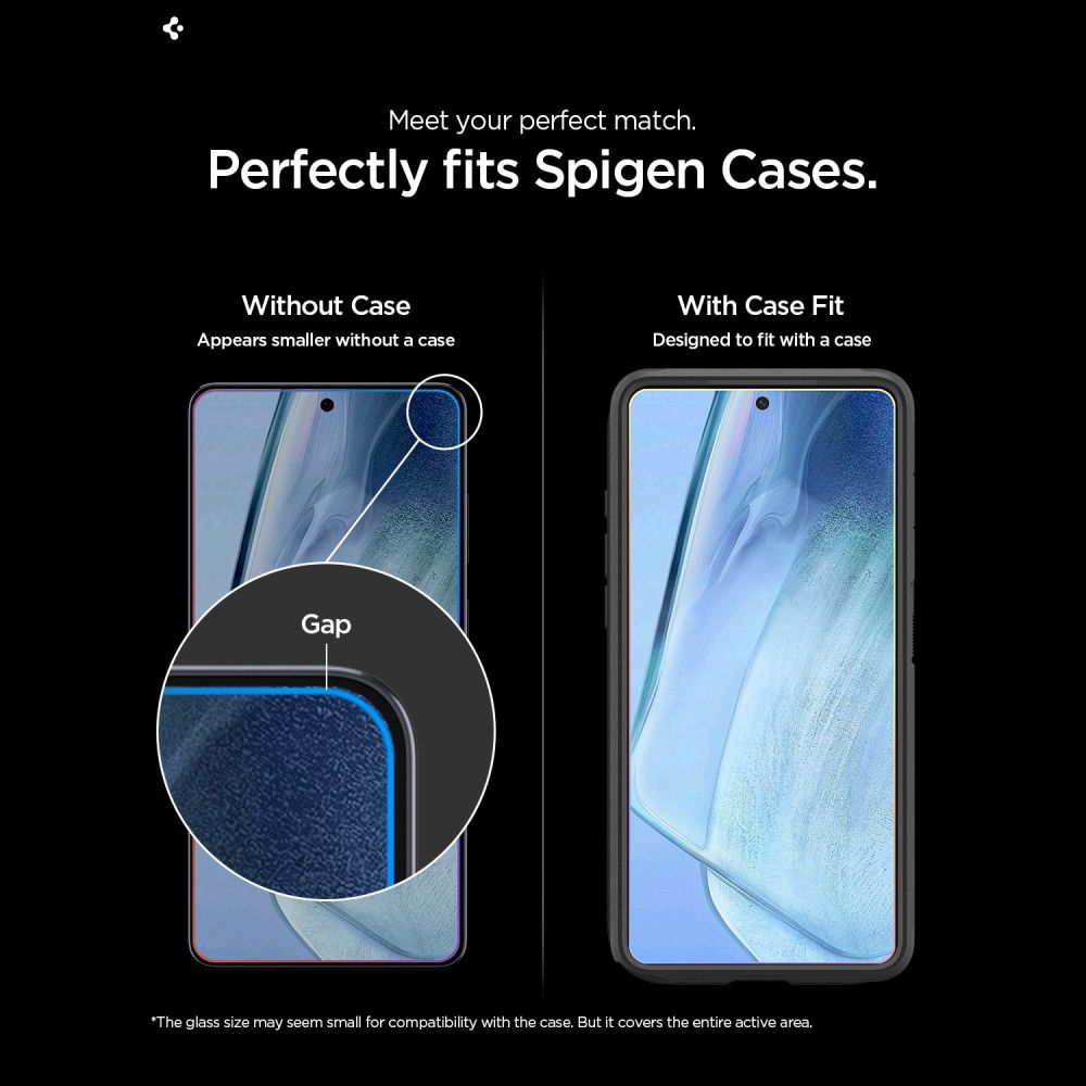 „Spigen Glas.Tr Ez Fit Pro Anti-reflection“ grūdintas stiklas 2-pack skirtas Samsung Galaxy S26 Ultra