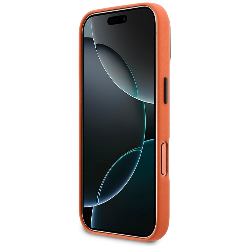 BMW M Metal Logo MagSafe dėklas iPhone 17 Pro Max – Oranžinis -- iPhone 17 Pro Max
