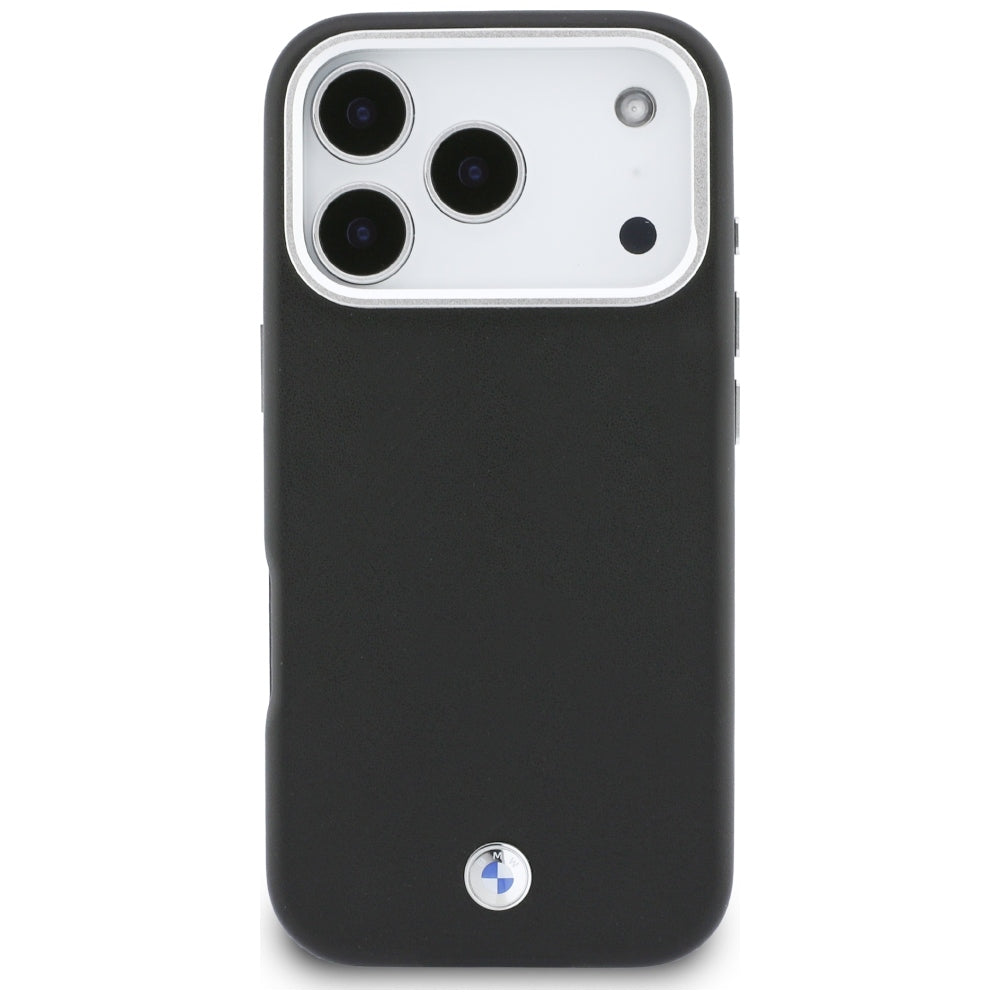 BMW M Sign Metal Logo MagSafe Dėklas, skirtas iPhone 17 Pro - Black