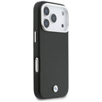 BMW M Sign Metal Logo MagSafe Dėklas, skirtas iPhone 17 Pro - Black