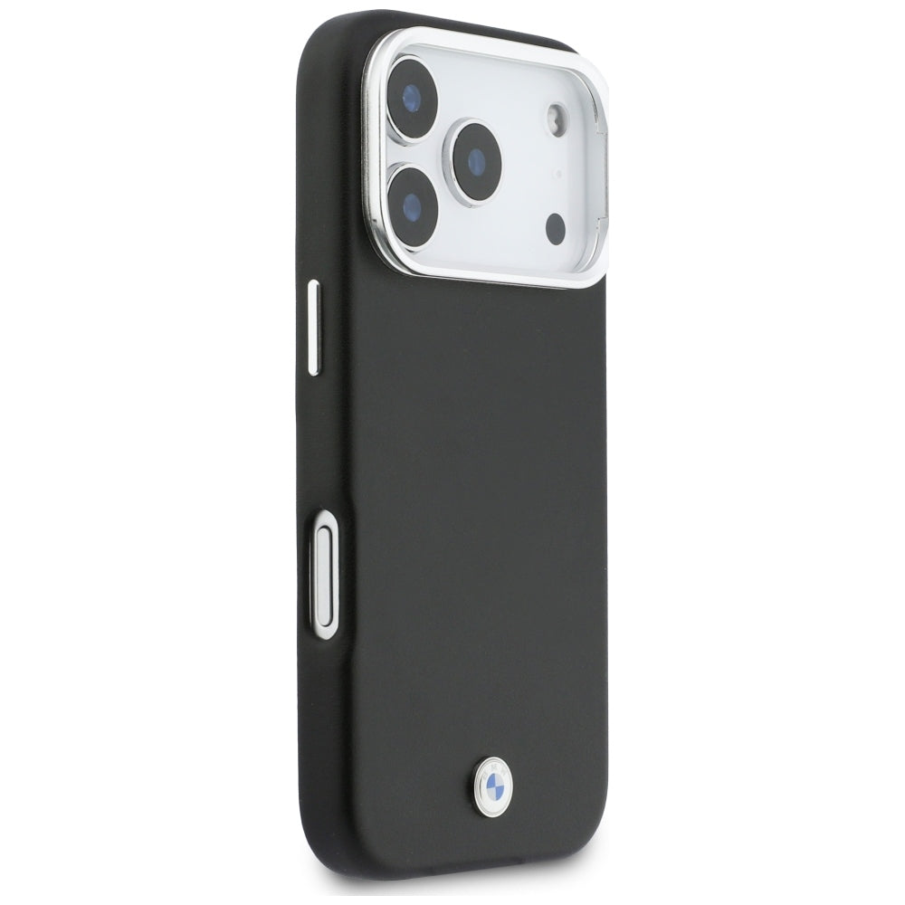 BMW M Sign Metal Logo MagSafe Dėklas, skirtas iPhone 17 Pro - Black