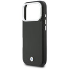 BMW M Sign Metal Logo MagSafe Dėklas, skirtas iPhone 17 Pro - Black