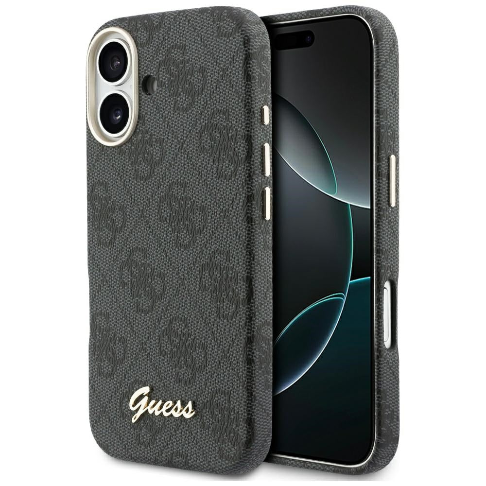 Guess 4G scenarijus MagSafe atvejis, skirtas iPhone 17 - black