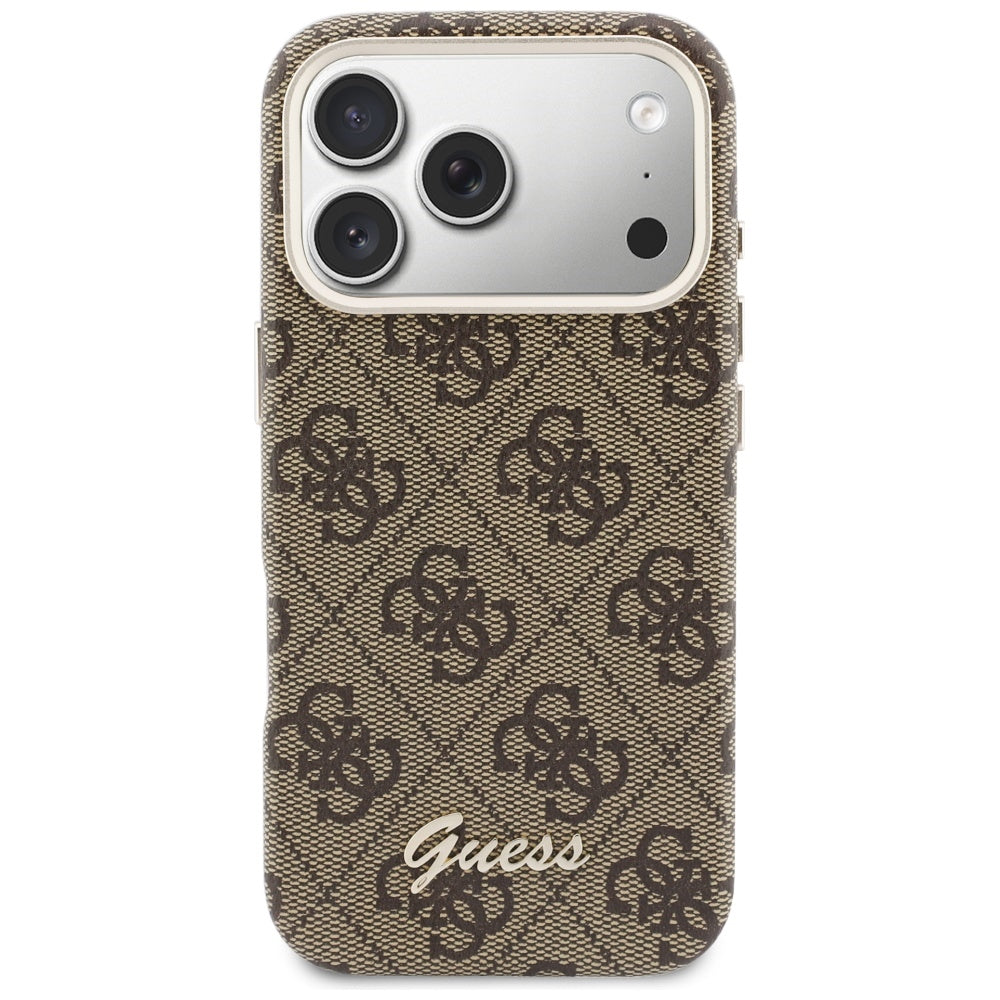 Guess 4G Scenarijus MagSafe Atvejis, skirtas iPhone 17 Pro - Brown