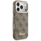 Guess 4G Scenarijus MagSafe Atvejis, skirtas iPhone 17 Pro - Brown