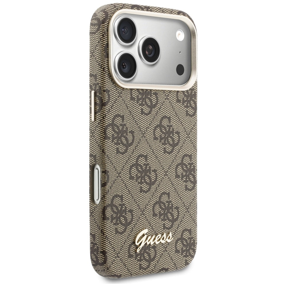 Guess 4G Scenarijus MagSafe Atvejis, skirtas iPhone 17 Pro - Brown