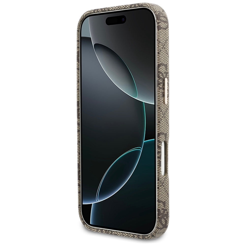 Guess 4G Scenarijus MagSafe Atvejis, skirtas iPhone 17 Pro - Brown