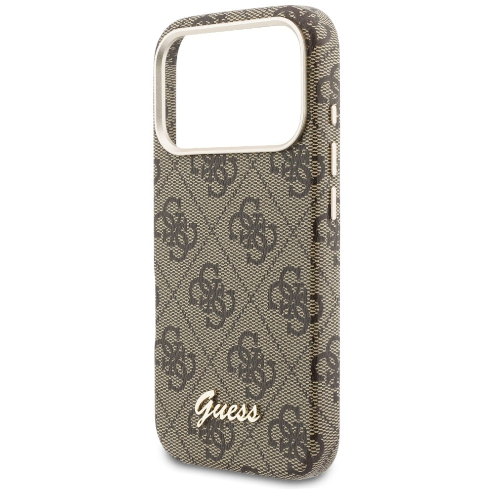 Guess 4G Scenarijus MagSafe Atvejis, skirtas iPhone 17 Pro - Brown