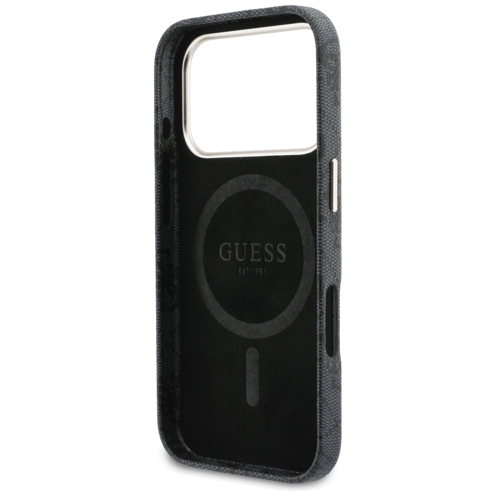 Guess 4G scenarijus MagSafe atvejis, skirtas iPhone 17 Pro - black