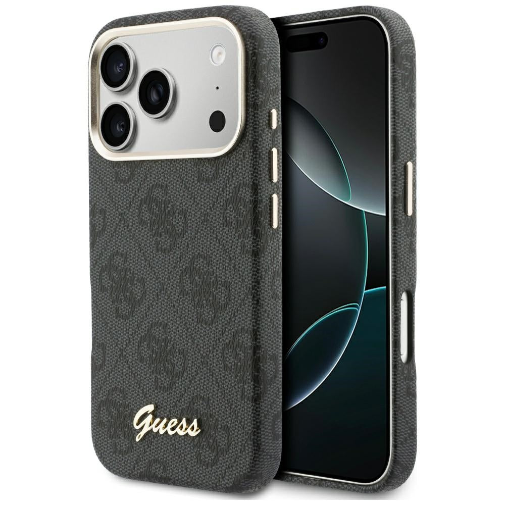 Guess 4G scenarijus MagSafe atvejis, skirtas iPhone 17 Pro Max - black