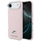 Karlas Lagerfeldas Karlas &amp; Choupette galvos kaiščiai Saffiano MagSafe iPhone Air Case - Pink -- Cell phone cases and...