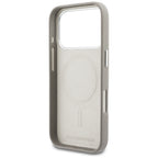 Karl Lagerfeld Karl Head Logo MagSafe Dėklas, skirtas iPhone 17 Pro - Gray