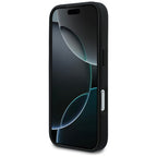 Karl Lagerfeld kalnų krištolas Karl&amp;Choupette Pin Dėklas, skirtas iPhone 17 Pro - Black