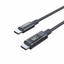 Choetech XCC-1068 __TK1__ 60__TK2__ USB-C - USB-C Kabelis su ekranu 1.2 m - juodas