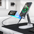 Choetech XCC-1068 __TK1__ 60__TK2__ USB-C - USB-C Kabelis su ekranu 1.2 m - juodas