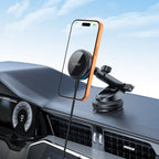 Tech-Protect V9 MagSafe 25W Qi 2.2 automobilinis įkroviklis - juodas -- Cell phone chargers