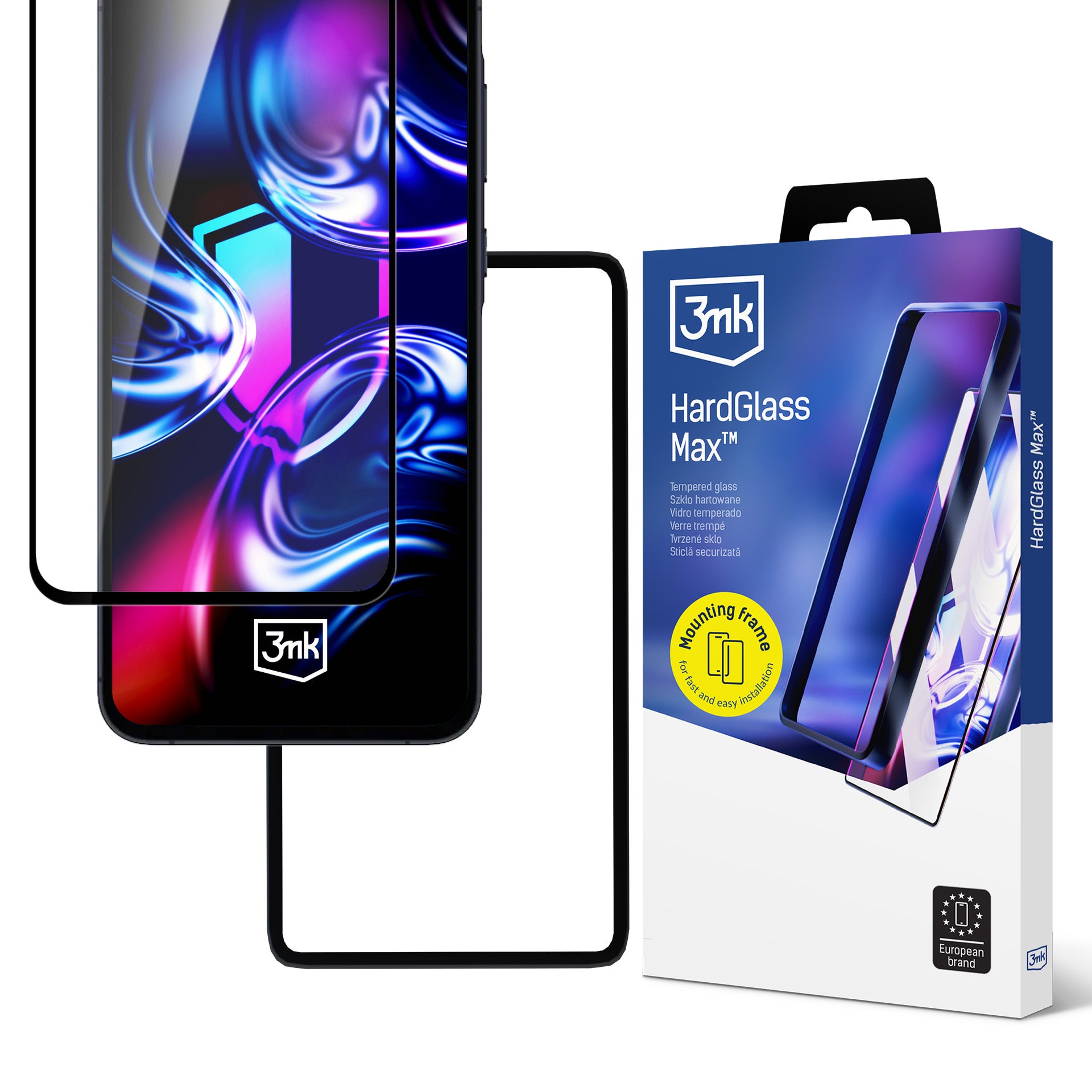 3mk HardGlass Max grūdintas stiklas Samsung Galaxy A54 5G -- Samsung Galaxy A54 5G