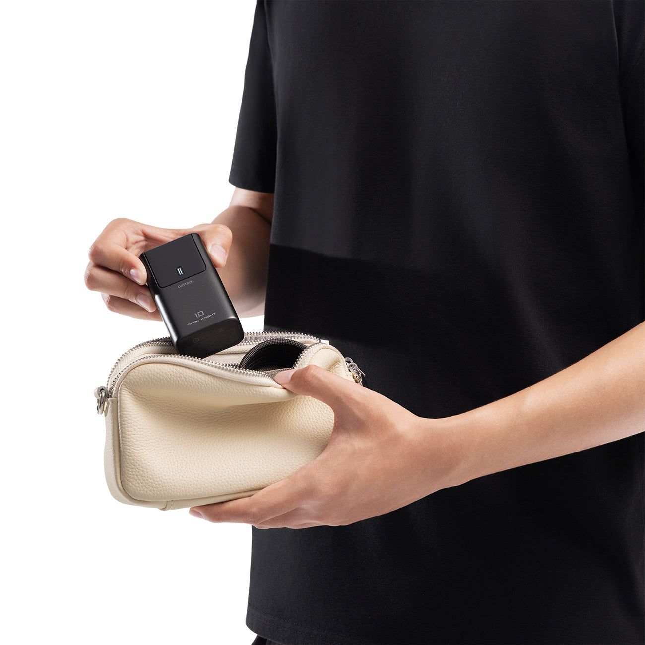 Cuktech PB1055 55W 10000mAh Powerbank - Pilkas -- Powerbanks
