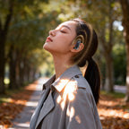 Dudao U17Z Bluetooth 5.3 OWS ausinės su ausų kabliukais – juodos