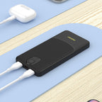 Dudao K10Pro išorinė baterija 2.4A 20000mAh 2 x USB-A - juoda