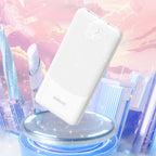 Dudao K10Pro išorinė baterija 2.4A 20000mAh 2 x USB-A - balta