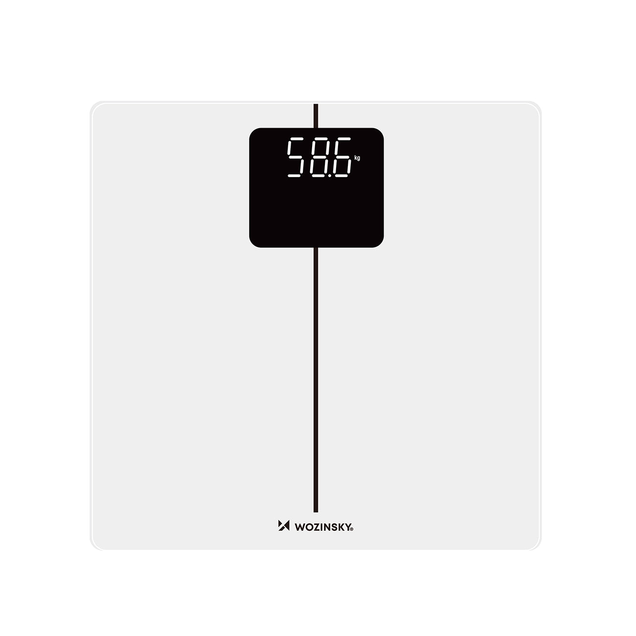 Wozinsky WIWL-180 Išmanos Bluetooth vonios svarstyklės – Baltos -- Uncategorized