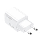 Wozinsky WWC-35W GaN USB-A + USB-C sieninis įkroviklis - baltas -- Cell phone chargers