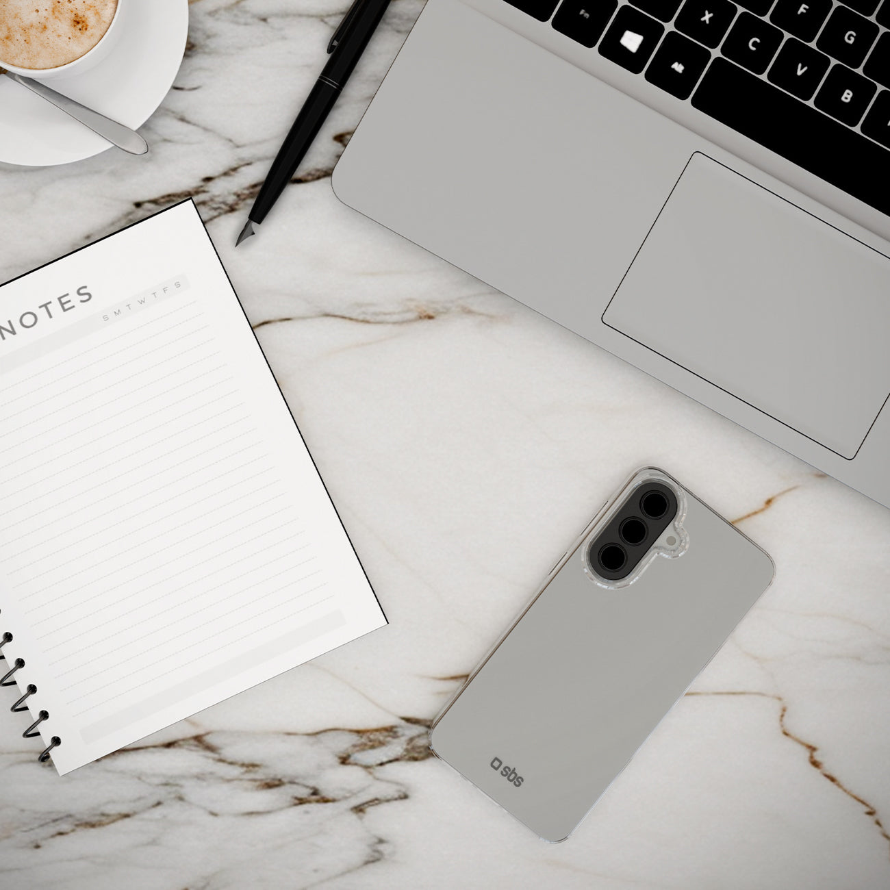 SBS Skinny viršelis, skirtas Samsung Galaxy A57 - Transparent