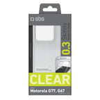SBS Skinny Cover, skirtas Motorola Moto G77 - skaidrus -- Motorola Moto G77