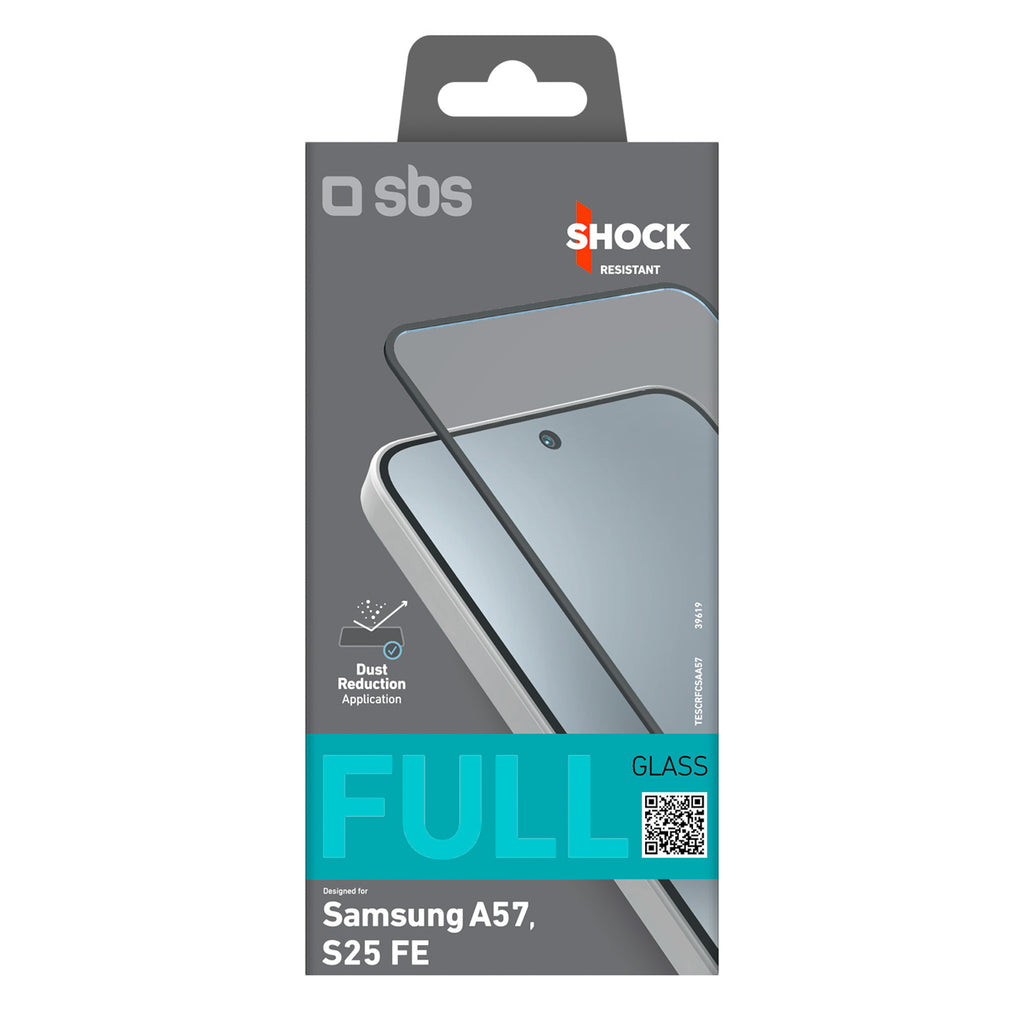 SBS Viso dangčio grūdintas stiklas, skirtas Samsung Galaxy A57