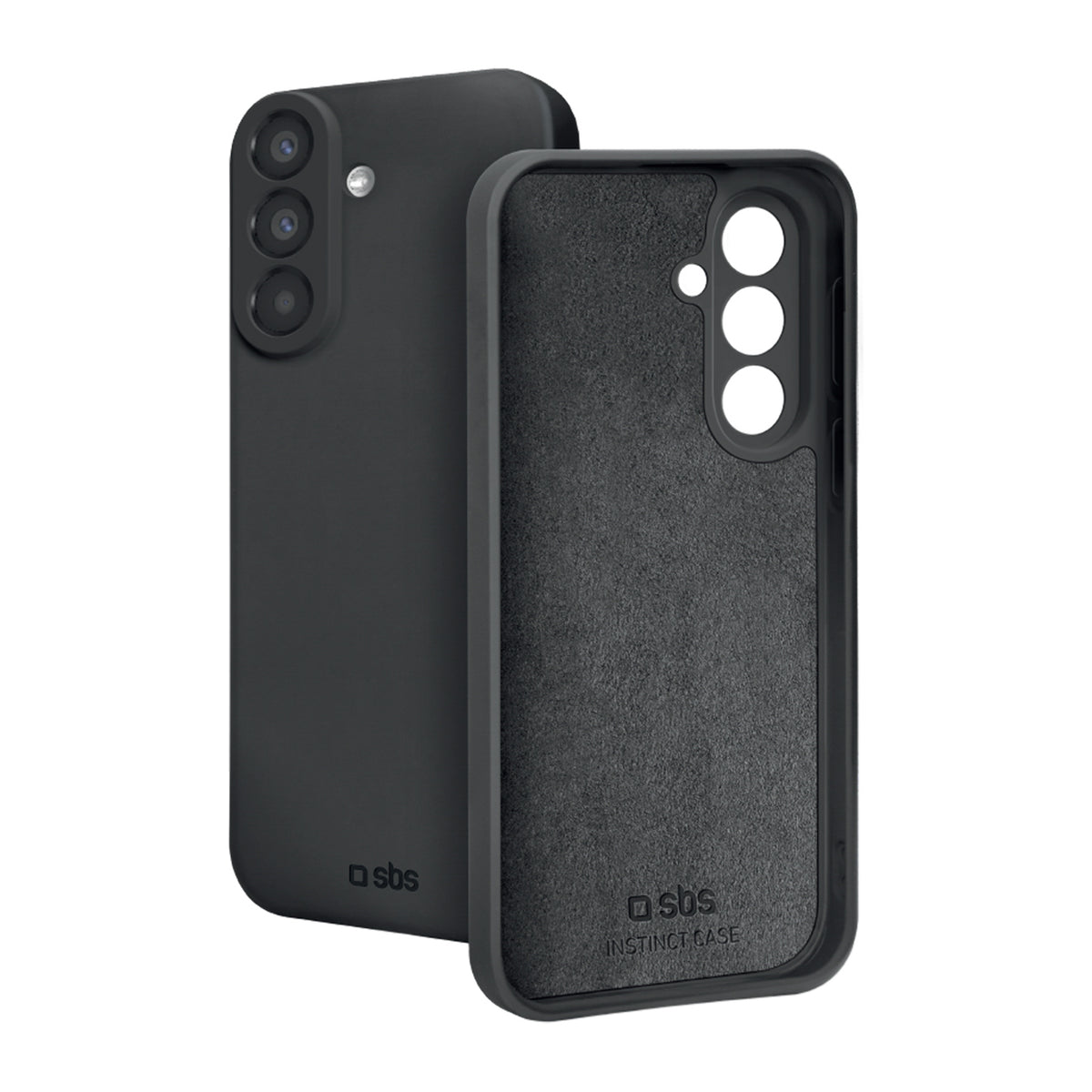 SBS Instinct dėklas, skirtas Samsung Galaxy A37 - juodas -- Samsung Galaxy A37 5G